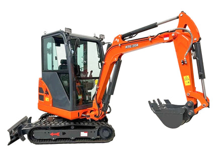 Minibagger RTE-20A mit Kubota D1105 Motor – Ansicht 4