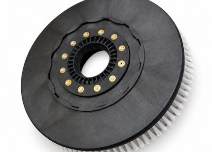 Reinigungsbürste mit Magnethalterung (gelbe Maschinenausführung) für Scheuersaugmaschine Graefer SM55-PRO / SM55F-PRO – Ansicht 2