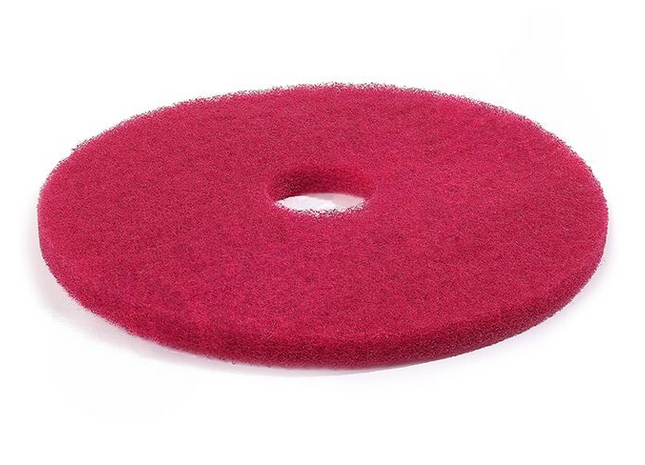 5 × Reinigungspad für Scheuersaugmaschine Graefer SM60S-PRO / SM80S-PRO – Rot