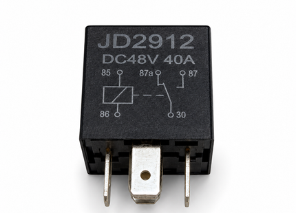 Relais JD2912 48 V / 40 A für Kehrmaschine Graefer KM160-PRO / KM180-PRO