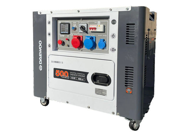 Stromgenerator / Notstrom Daewoo DDAE10500DSE-3G mit 8.1kvA - Diesel
