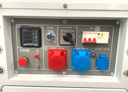 Stromgenerator / Notstrom Daewoo DDAE10500DSE-3G mit 8.1kvA - Diesel – Ansicht 5