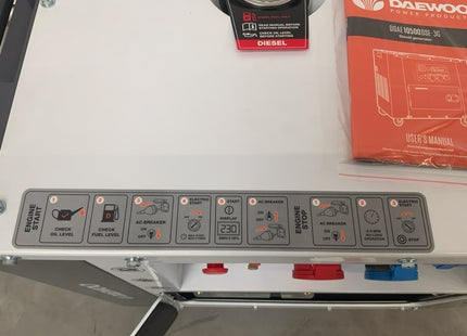 Stromgenerator / Notstrom Daewoo DDAE10500DSE-3G mit 8.1kvA - Diesel – Ansicht 8