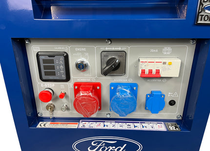 Stromgenerator / Notstrom Ford FDT10200SE mit 6.500W – Ansicht 3